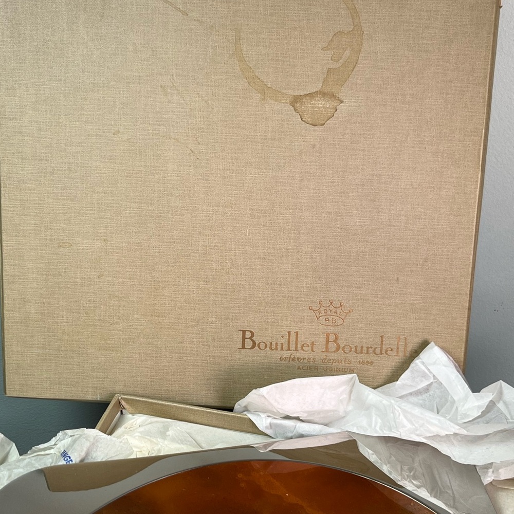 Bouilett Bourdelle Serving Tray NIB Set Of 2 MCM High End Serve wear Bundle 1 - Picture 5 of 10